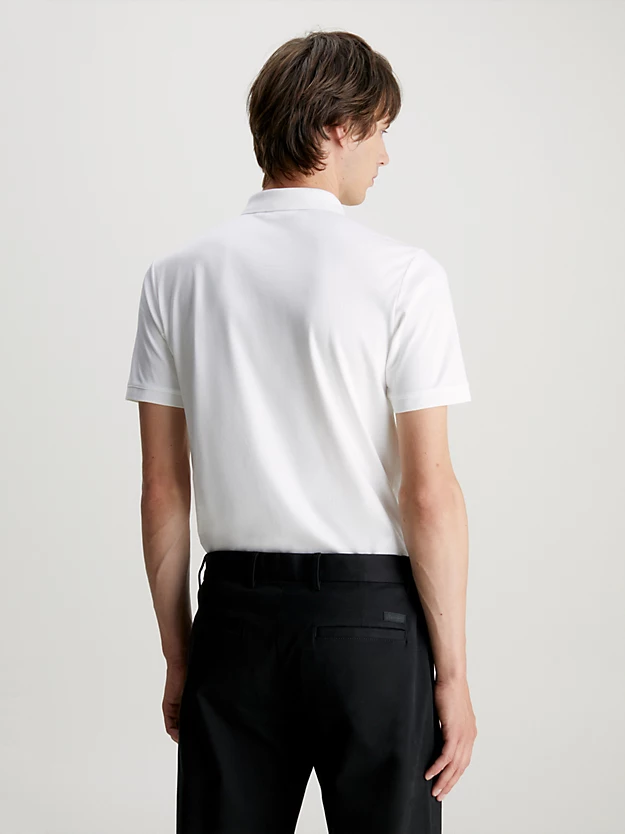Camisa polo de corte justo