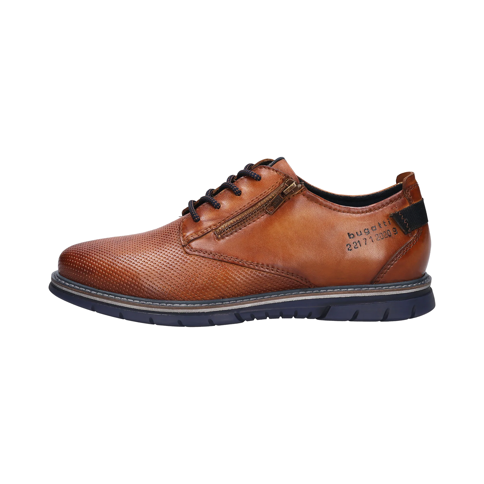 Leder Schnürer cognac