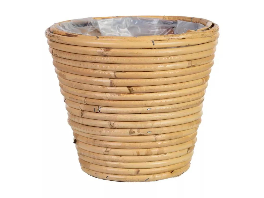 Panier rond en bambou 20x20x17h cm