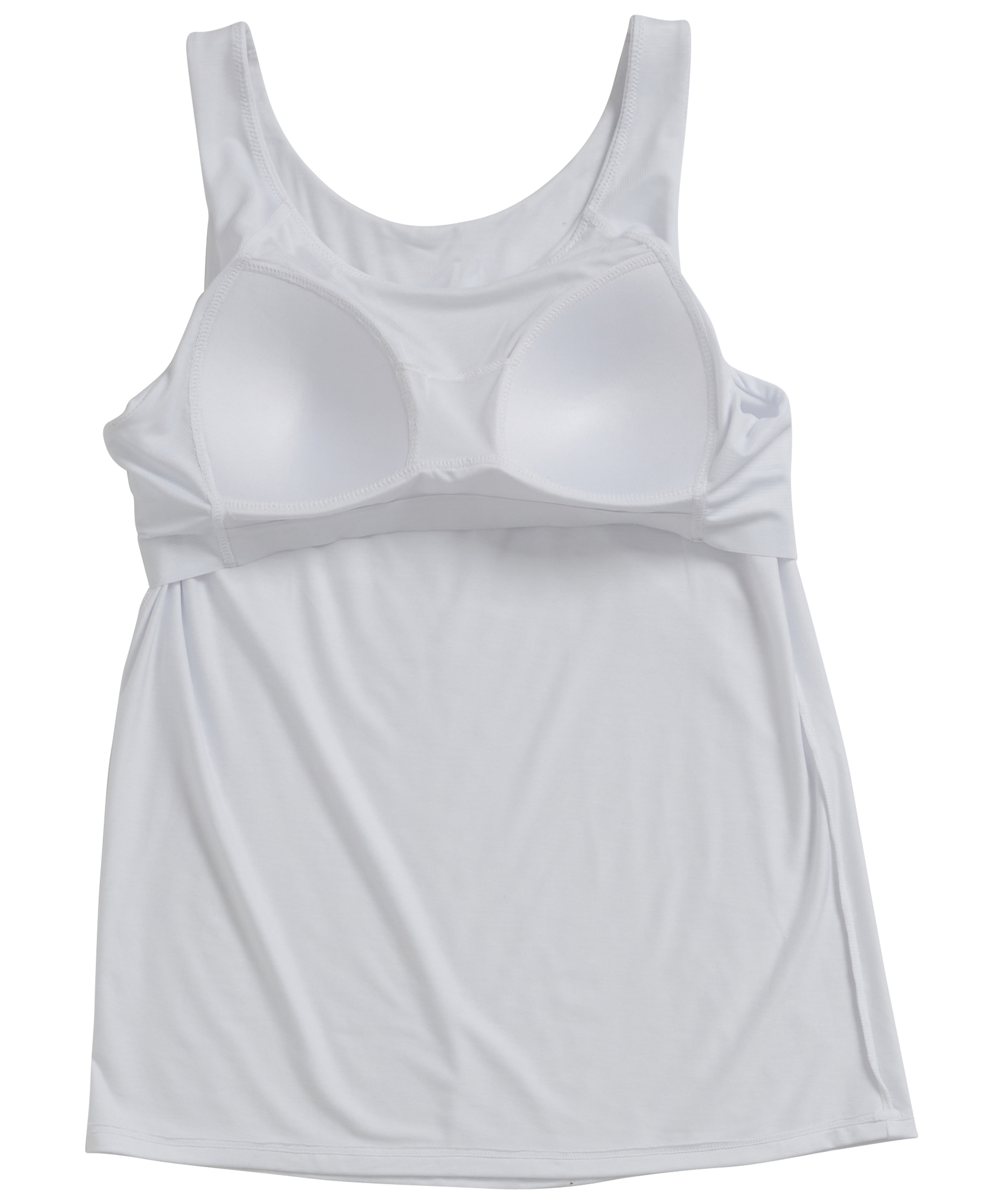singlet met voorgevormde cups