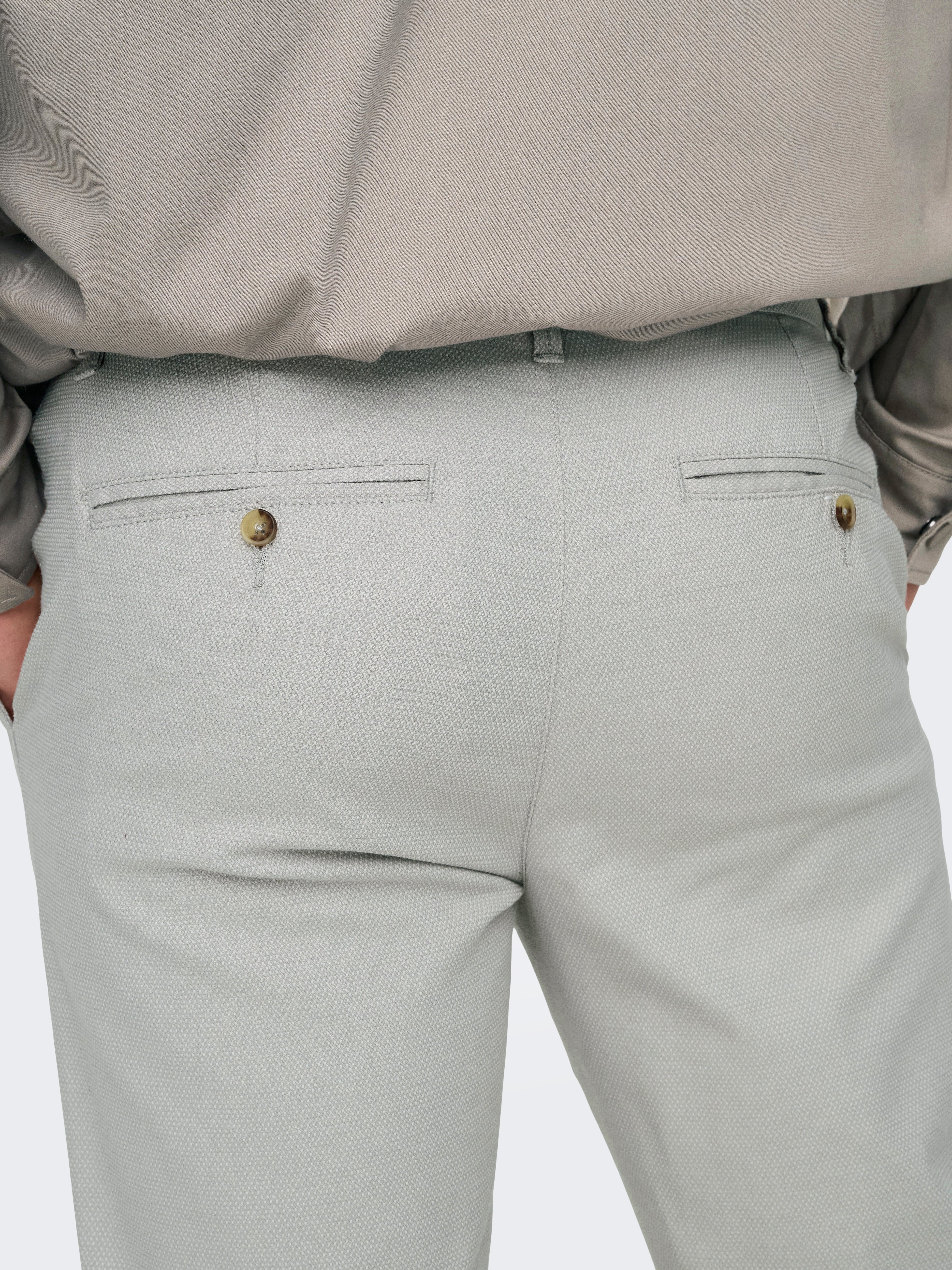 ONSMARK Slim Fit Hose Limestone