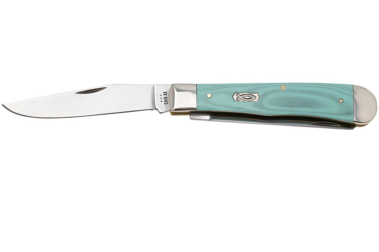 Case Trapper 18100 Smooth Seafoam Green G10 10254 SS, zakmes