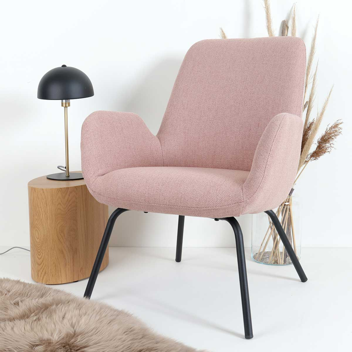 Ninte fauteuil - Gestoffeerd Teddy