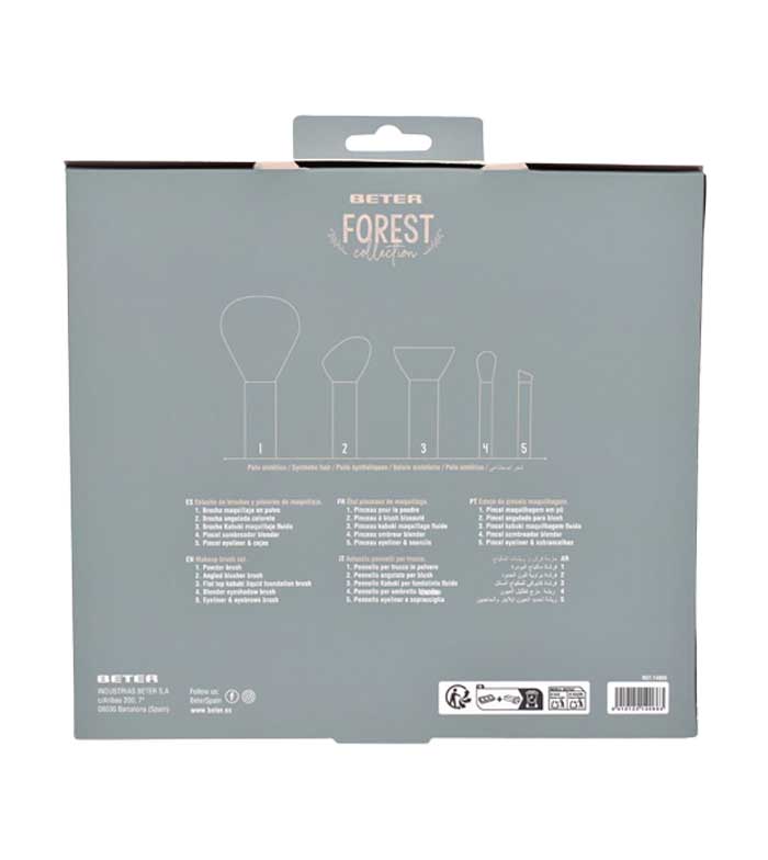 Beter - *Forest Collection* - Conjunto de pincéis Makeup