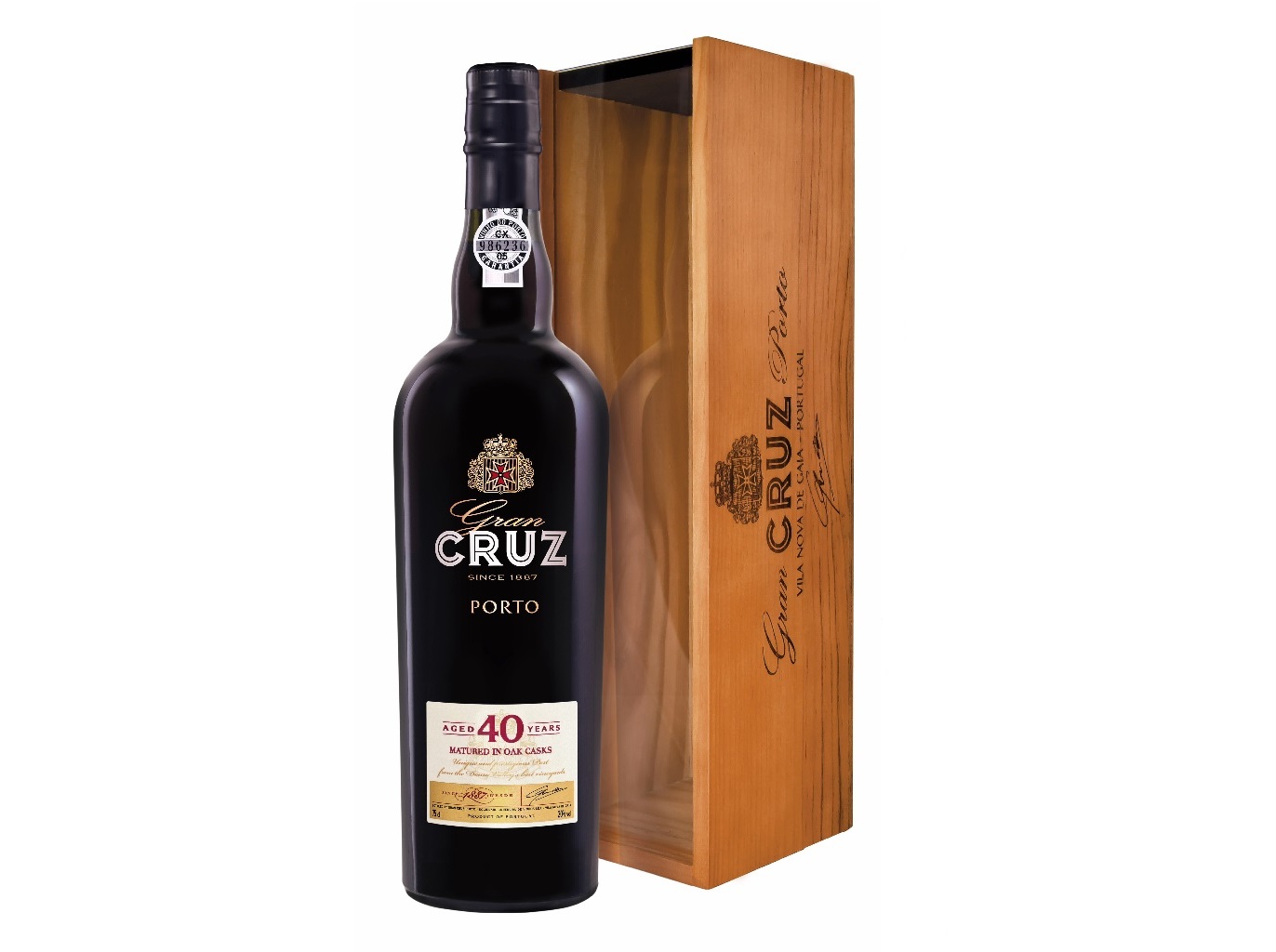 VINHO PORTO CRUZ 40 ANOS 0.75L