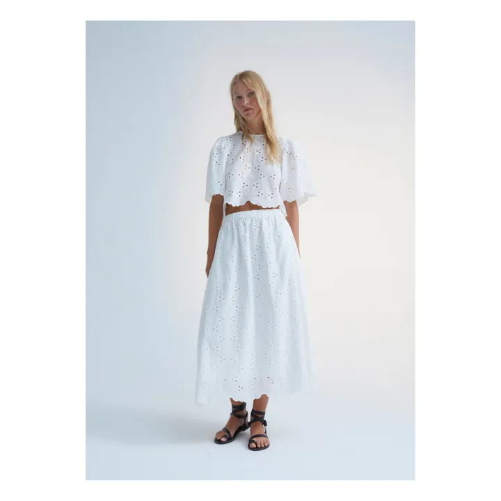 the new society Jupe Abbott - Collection Femme | Blanc