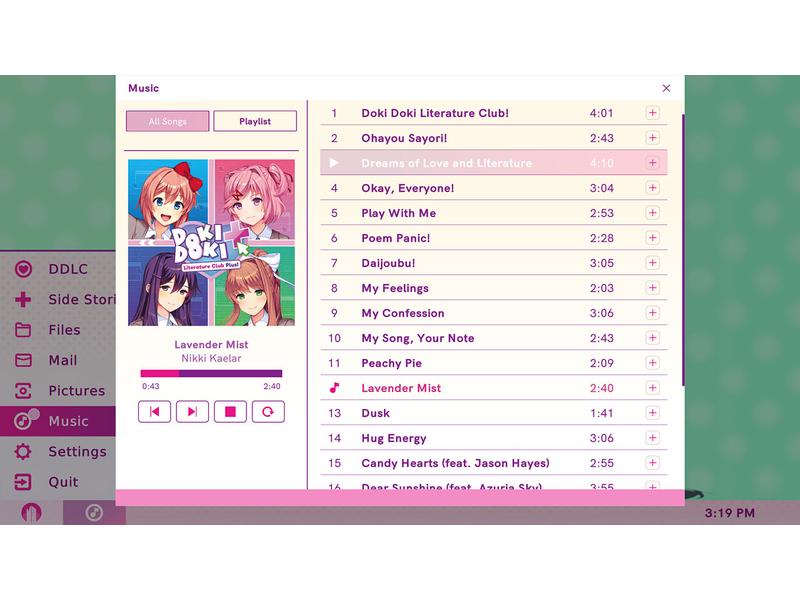 GAME Doki Doki Literature Club Plus Psychologisches Visual Novel Horrorspiel für die PlayStation 4