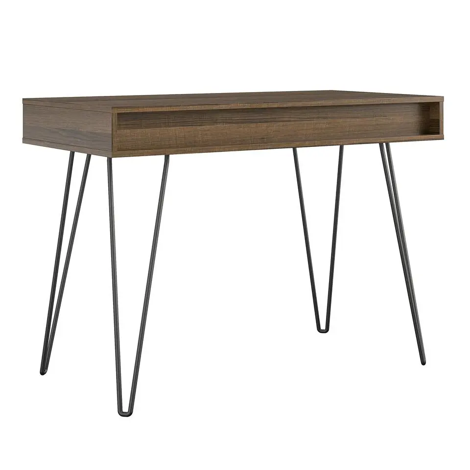 Concord - Bureau met 1 lade in walnoot look