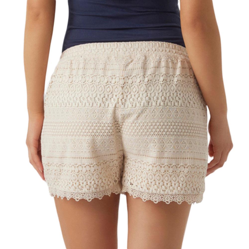 Vero Moda Maternity Short de Grossesse Écru Femme Vero Moda Maternity 20019417