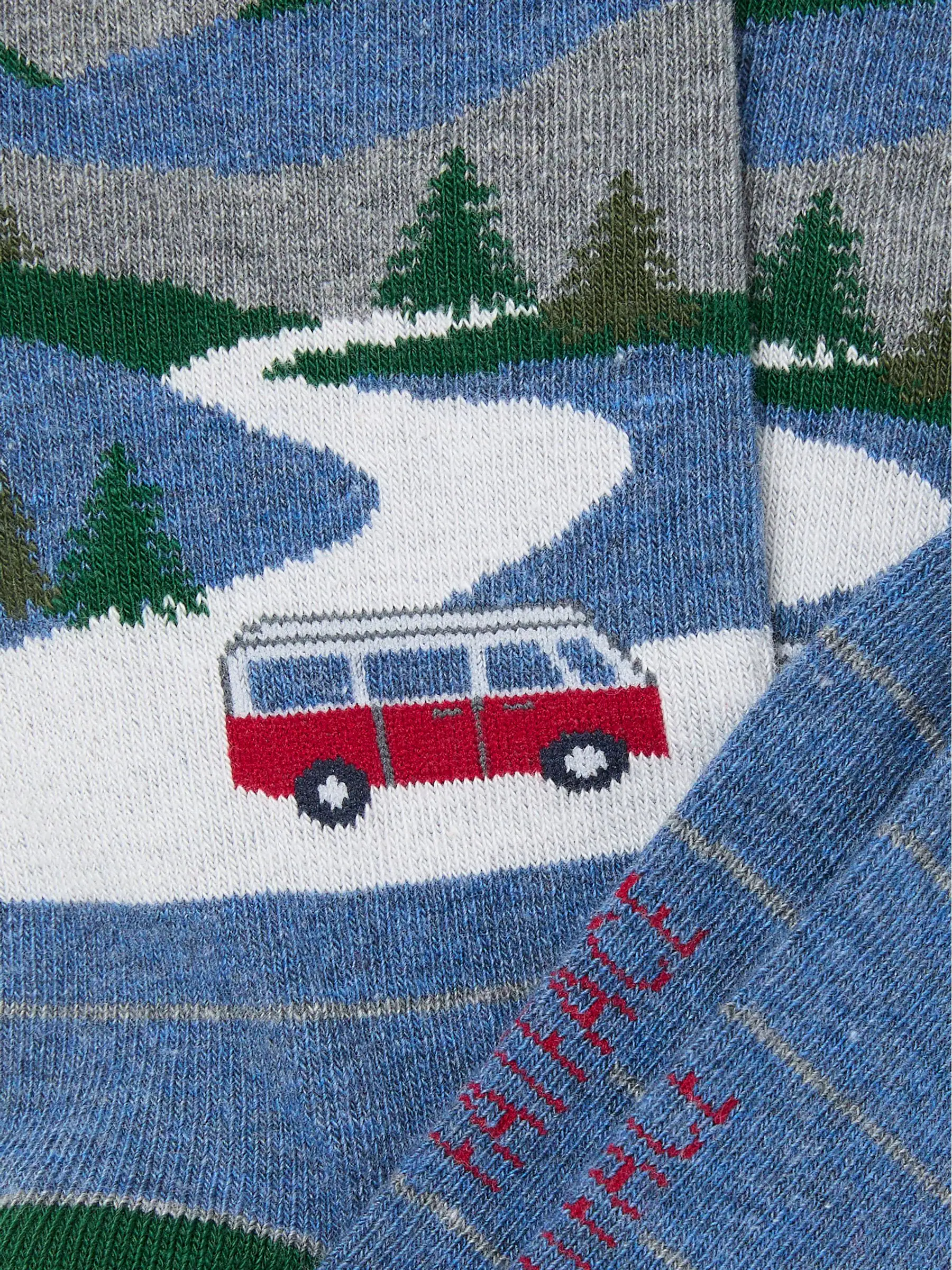 FatFace Camper Scene Socks