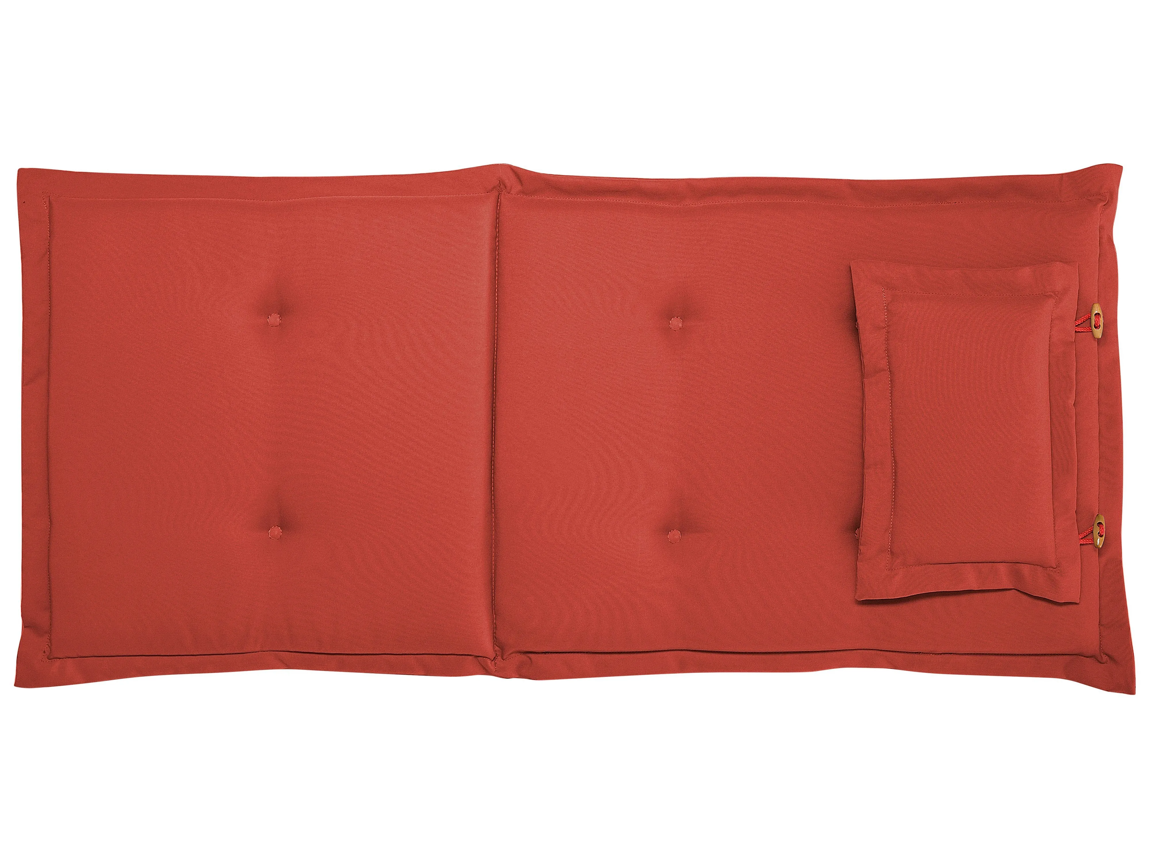 Set van 8 rug/zitkussens MAUI 40 x 54 cm Donkerrood