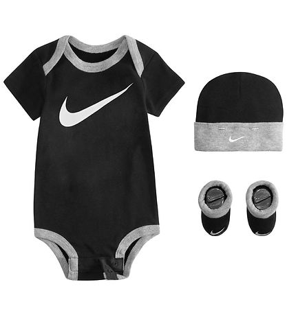Nike Gave?ske - Body k/?/Hue/Strømper - Swoosh - Sort