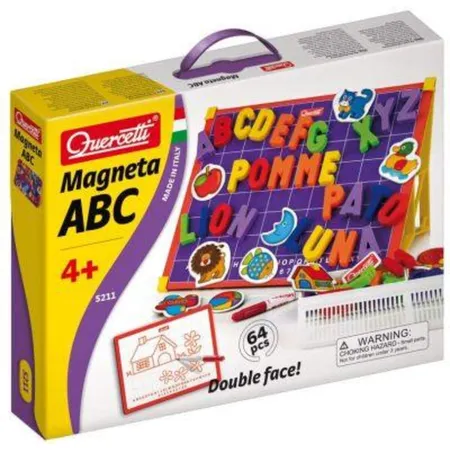 Beluga Quercetti Magnet Tafelset, 64-teilig
