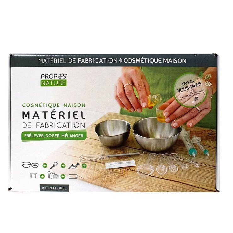 Kit matériel de fabrication cosmétique maison