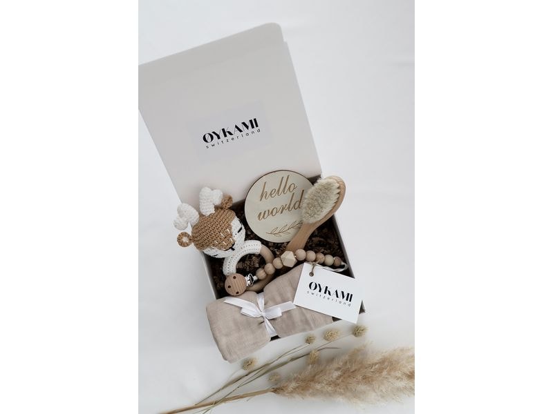 Oykami Geschenkset Bora Bora Geschenkbox zur Geburt