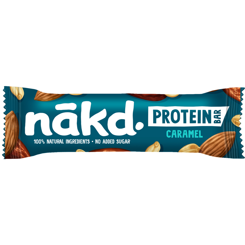 nakd Proteinriegel Caramel, 45 g, 16 Stück