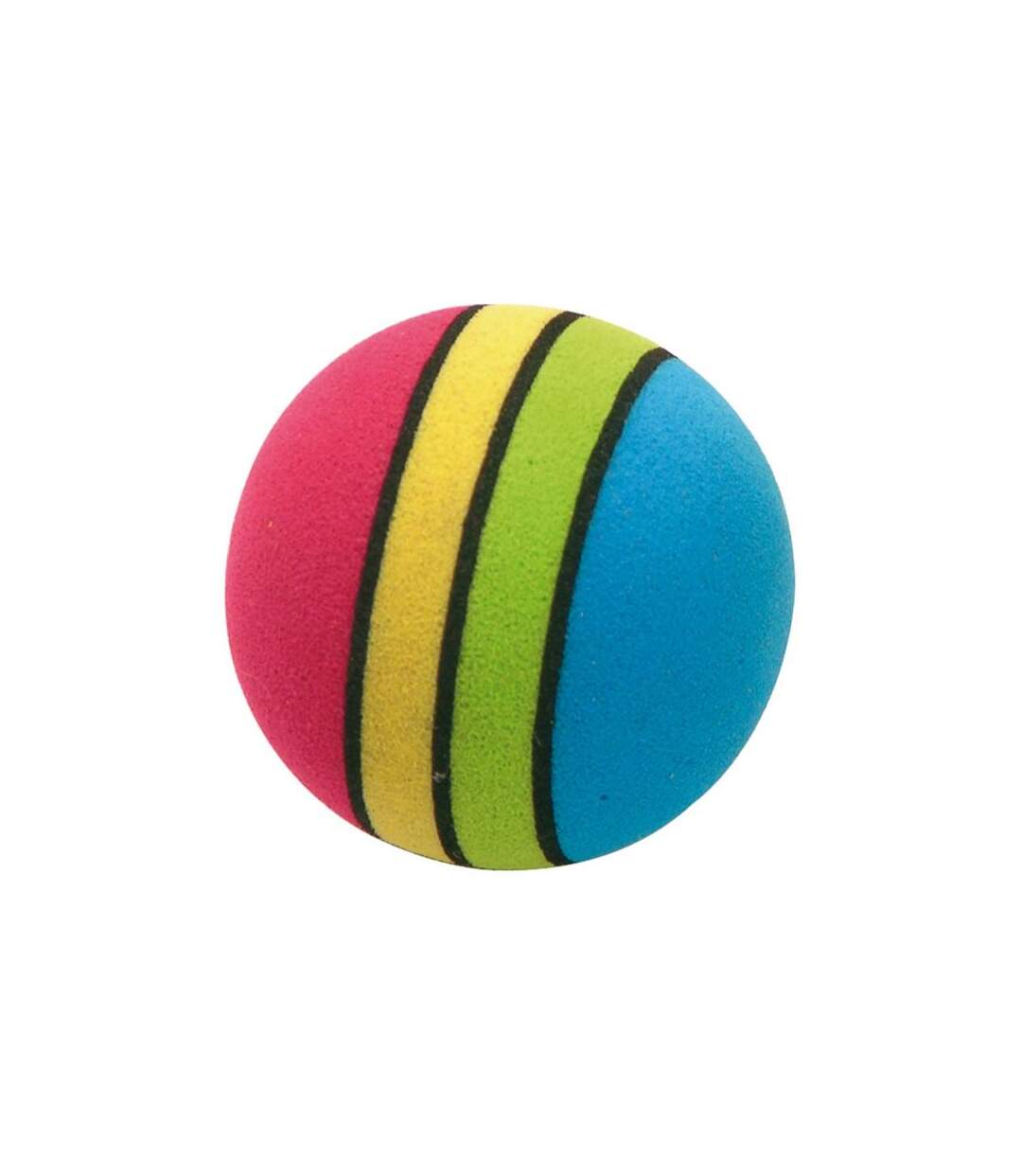 Paris Prix - Lot De 4 Balles Pour Chien eva 3cm Multicolore