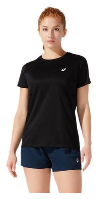 Maillot Manches Courtes Asics Core Run Noir Femme