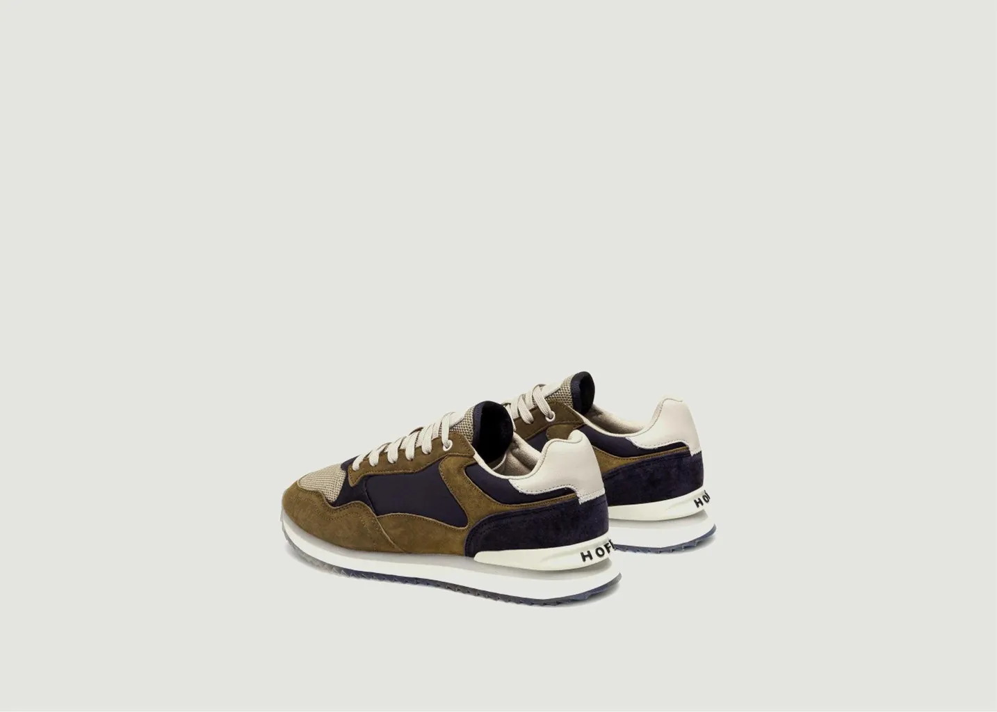 Sneakers Dubai en cuir et tissu Hoff