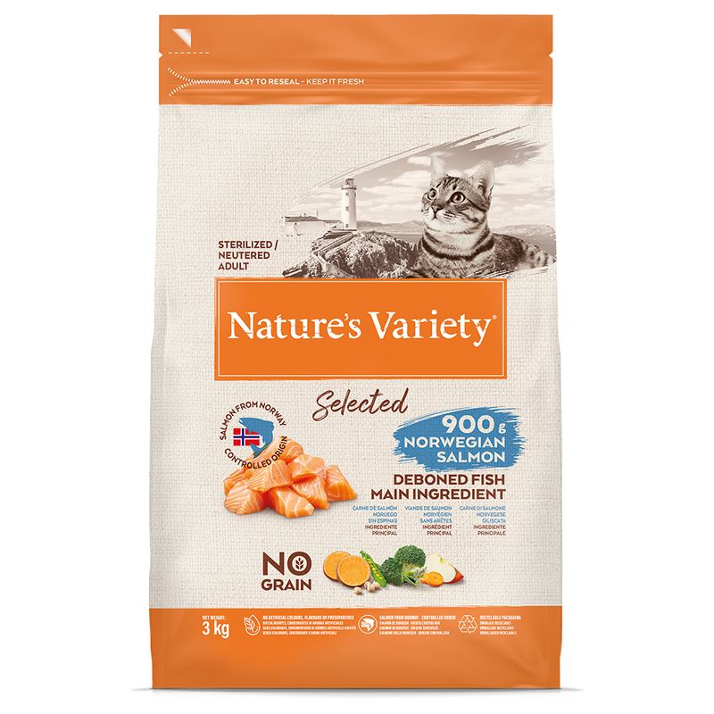 Nature's Variety Selected Sterilised saumon de Norvège