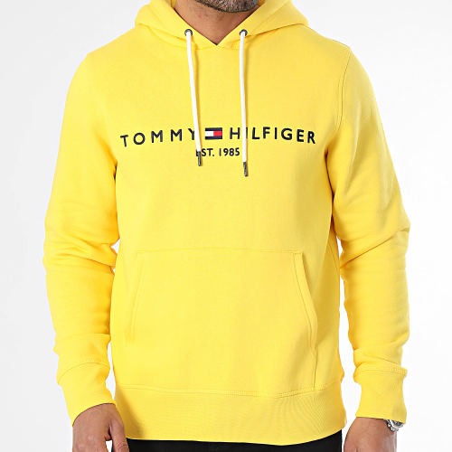 Sweat A Capuche Logo 1599 Jaune
