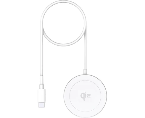 Andersson Qi2/Magnetic Wireless Charge Cable 15W white 1m