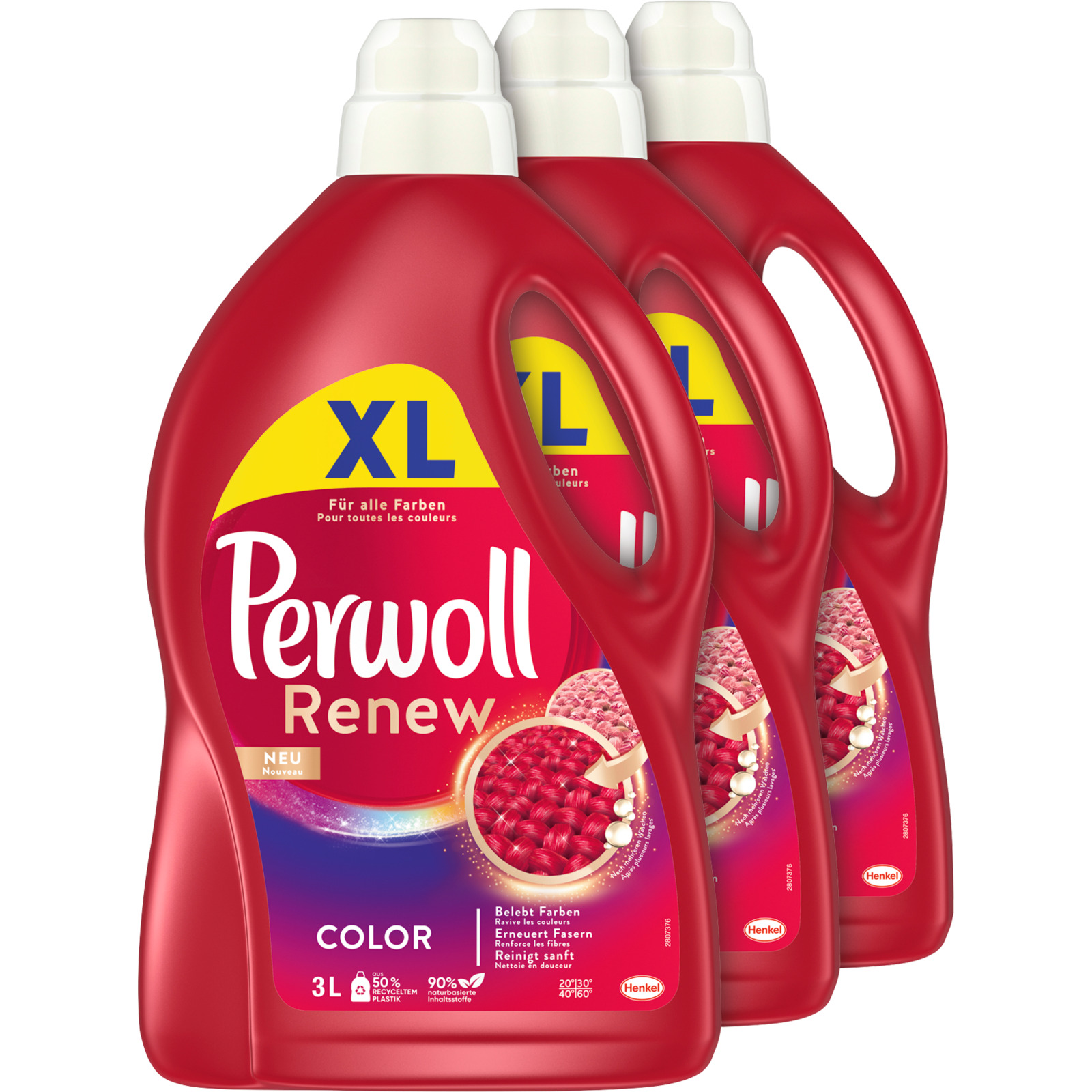 Perwoll Color 3D 3x3l