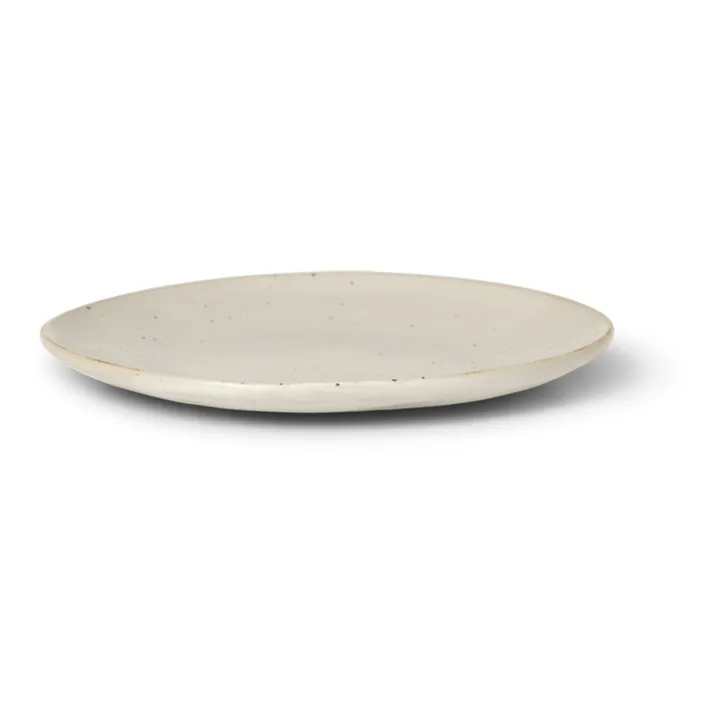 Ferm Living Assiette Flow  | Blanc cassé