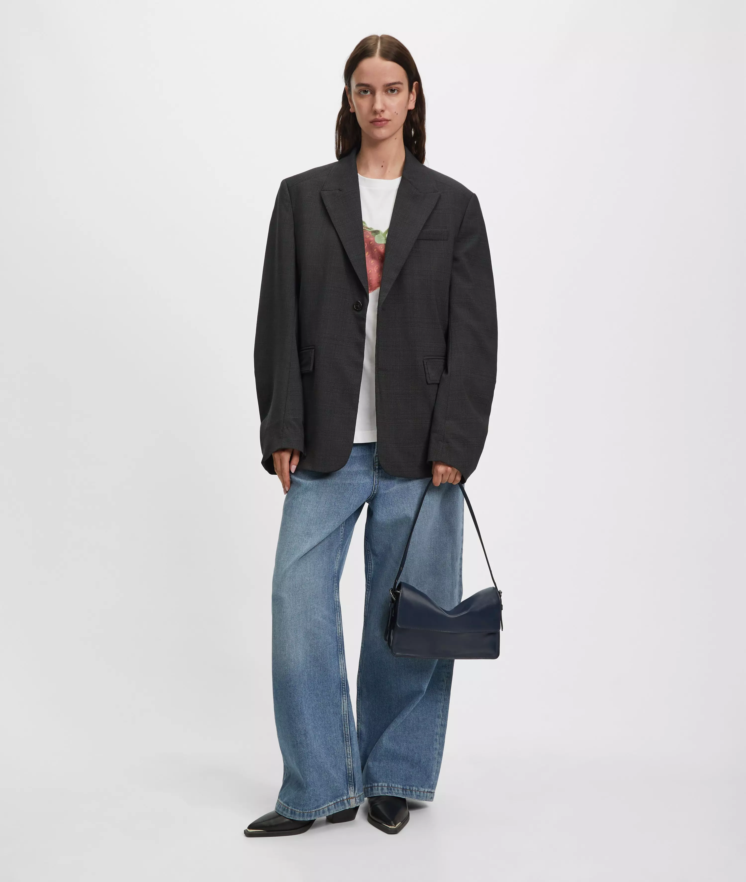 Audrey Crossbody S Handy shoulder bag in smooth leather look