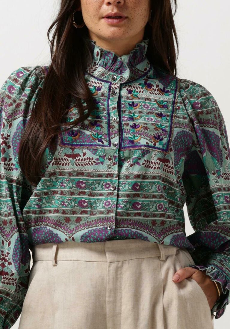 ANTIK BATIK multi antik batik blouse tala blouse