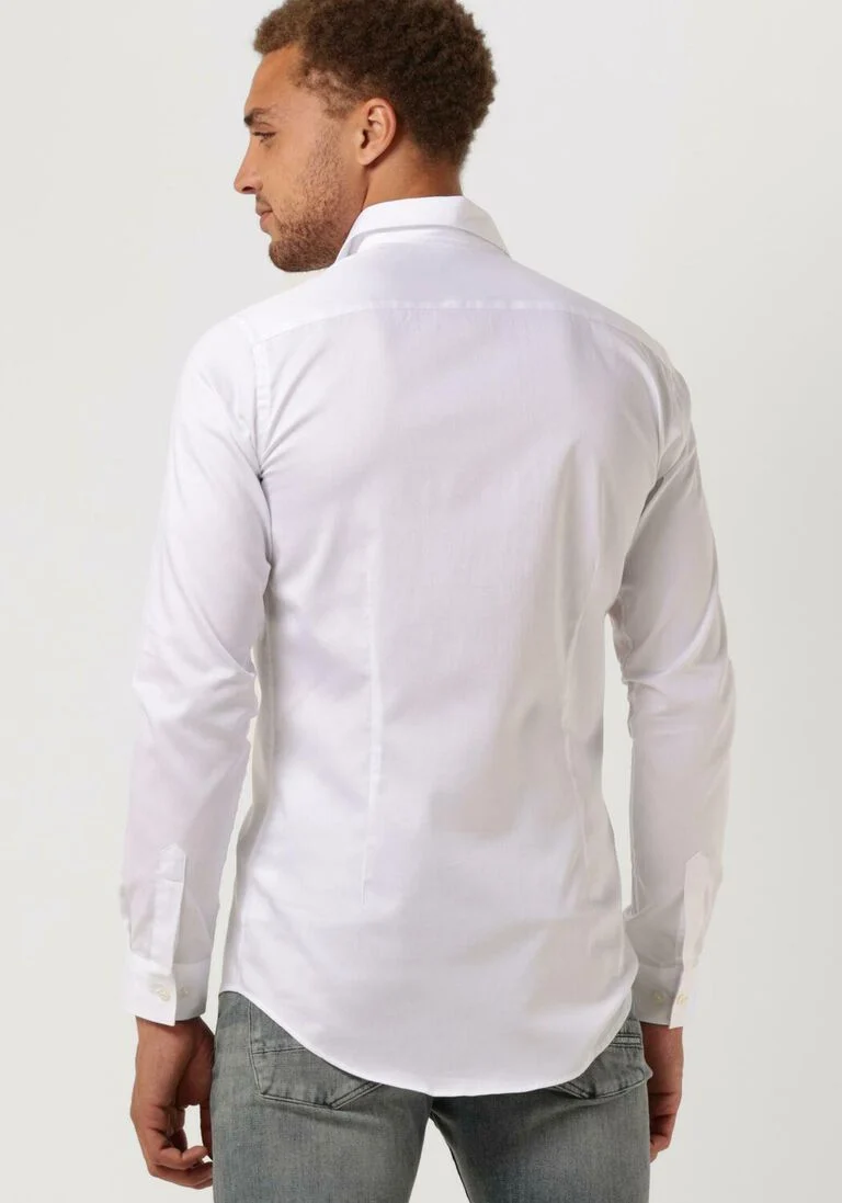 GENTI witte genti klassiek overhemd s0004-1109