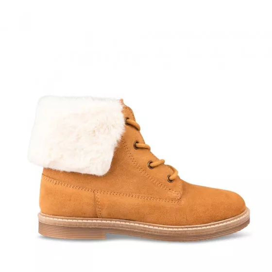 Bottines JAUNE TAMS CUIR