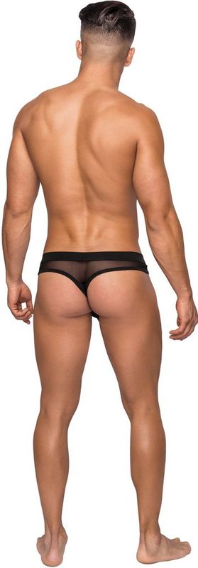 Male Power Hose String black L/XL