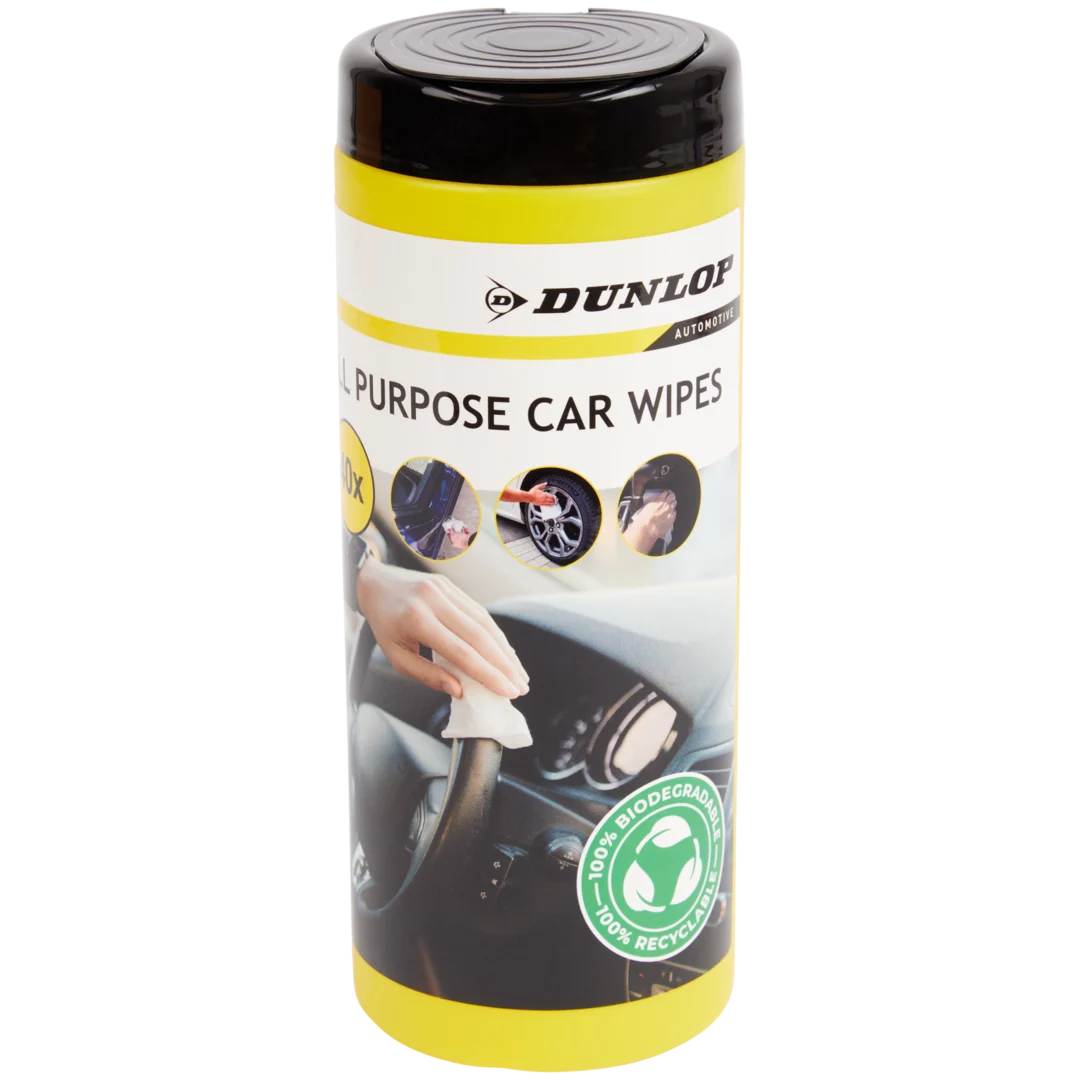 Lingettes voiture Dunlop