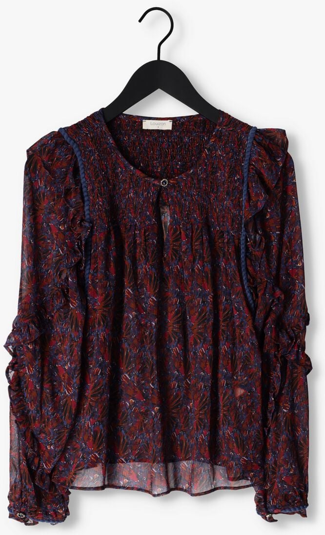LOUIZON bordeaux louizon blouse darleen top
