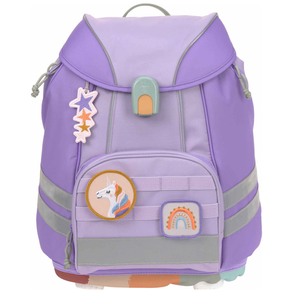 LässigLässig   FLEXY Unique Schulranzenset violet
