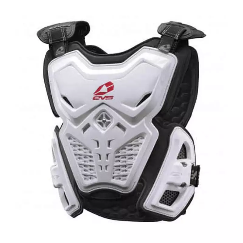Pare pierre EVS SPORTS chest protector f2 white