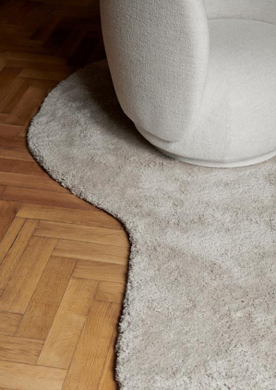 Ferm Living Forma vloerkleed 175x250 off-white