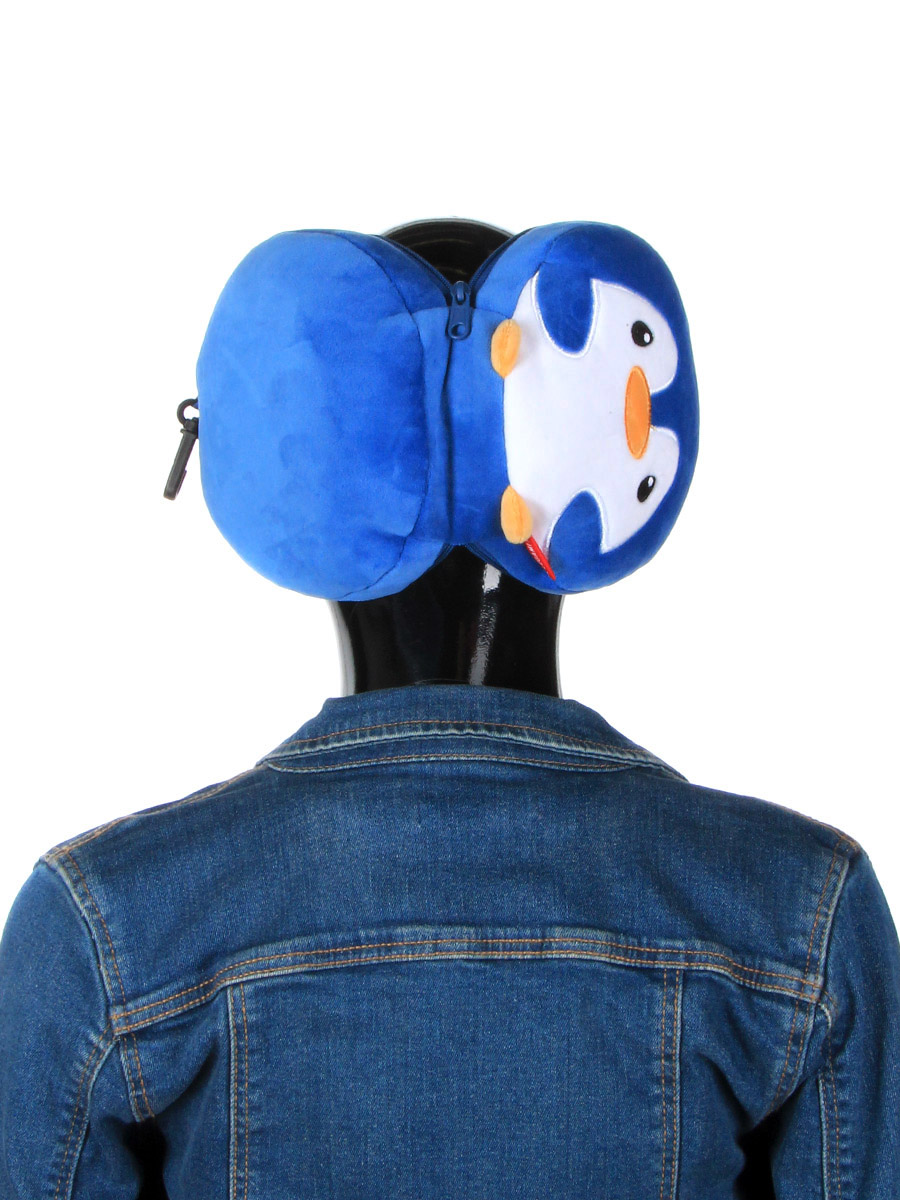 Coussin de voyage 2-en-1 Legami Pingouin