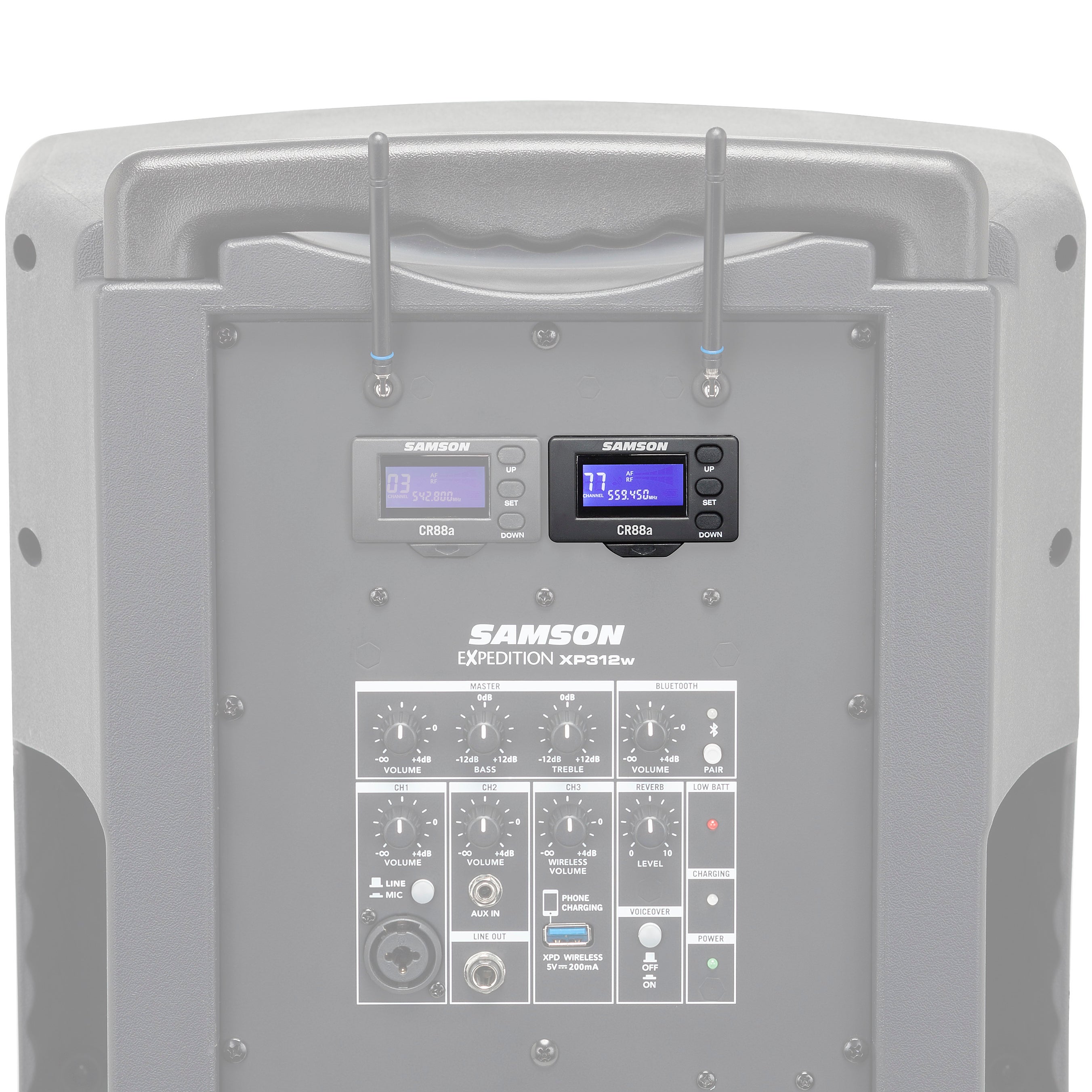 Samson Concert 88a Module + CH88 + Q6 capsule (K: 470-494 MHz) voor Expedition serie