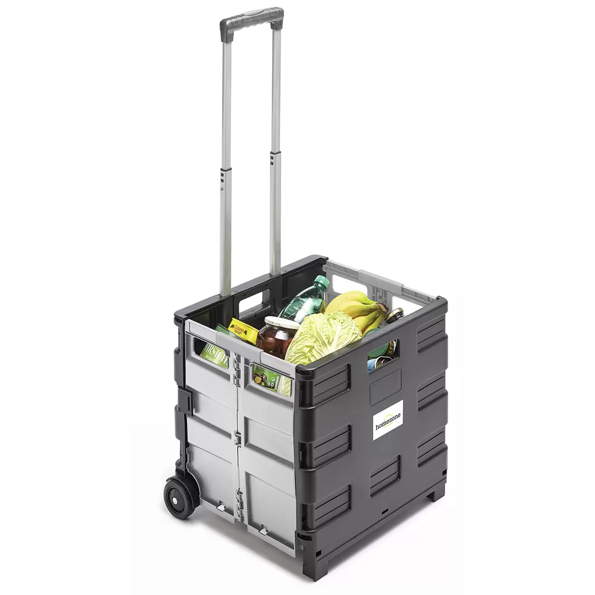Klappboxtrolley Chrisi Homezone grau,schwarz