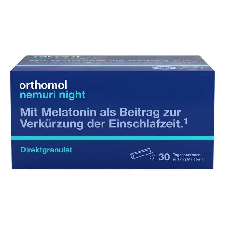 Orthomol nemuri night Direktgranulat, 30 St