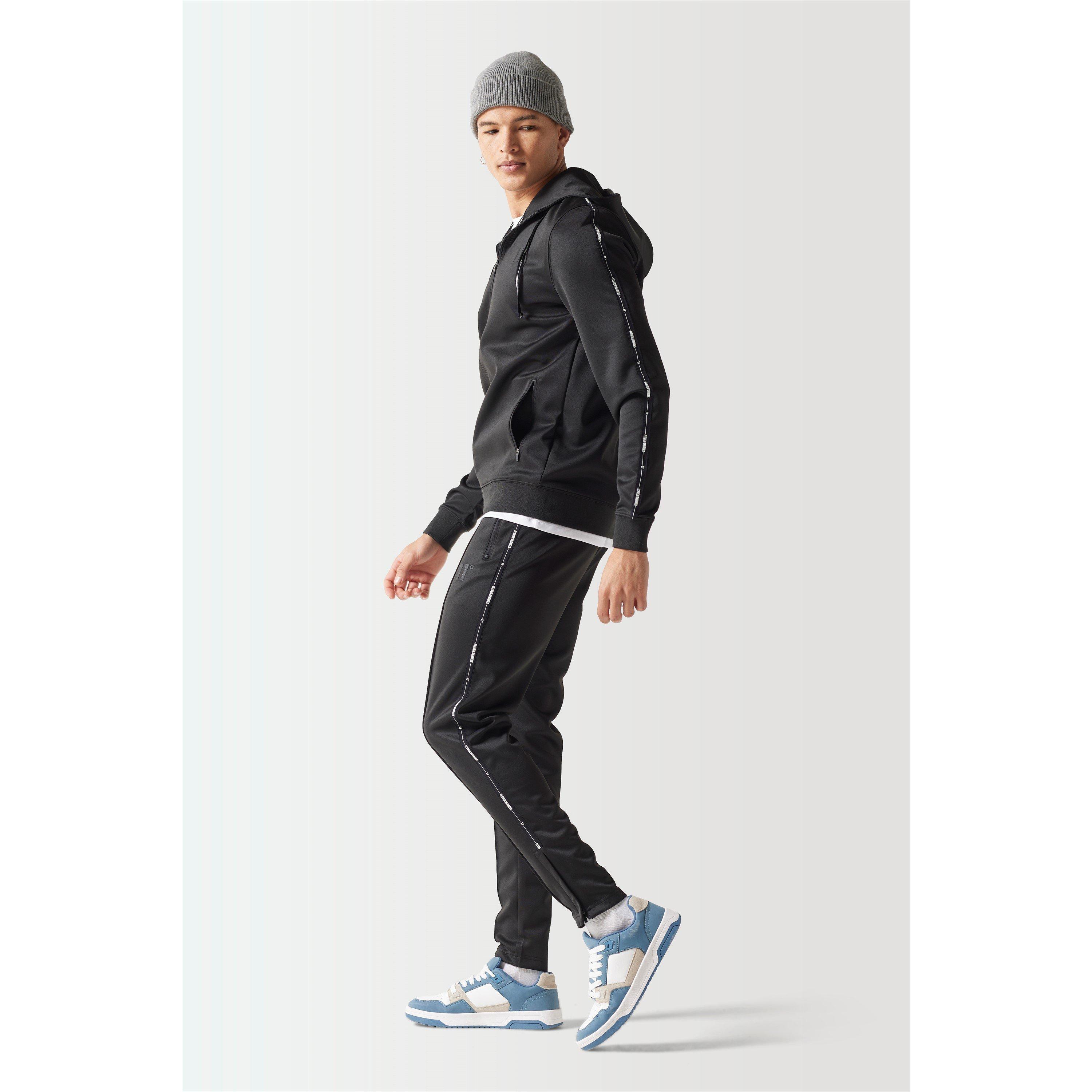 11 Degrees 11D Microtape Full Zip Hoodie Black