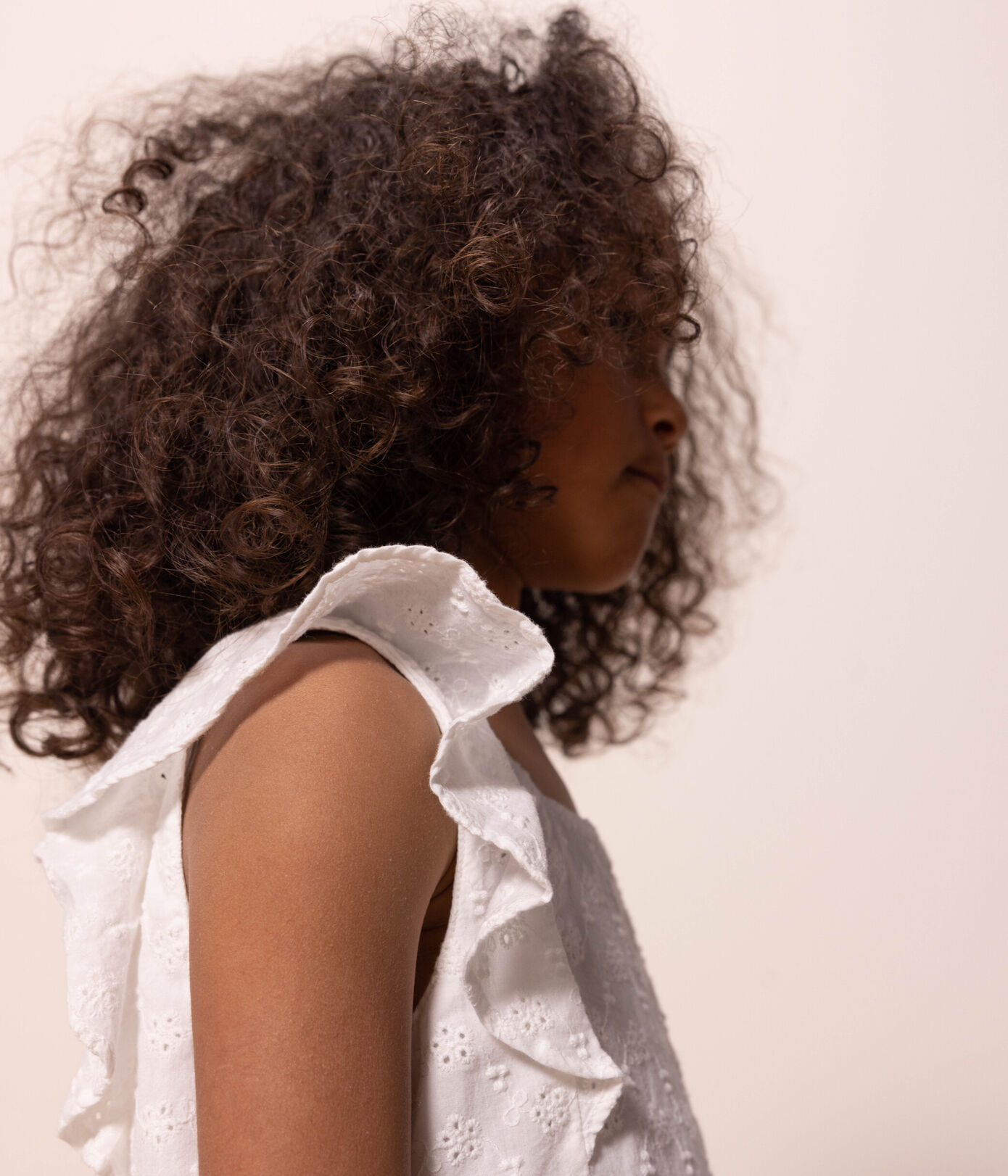 Robe en broderie anglaise enfant fille