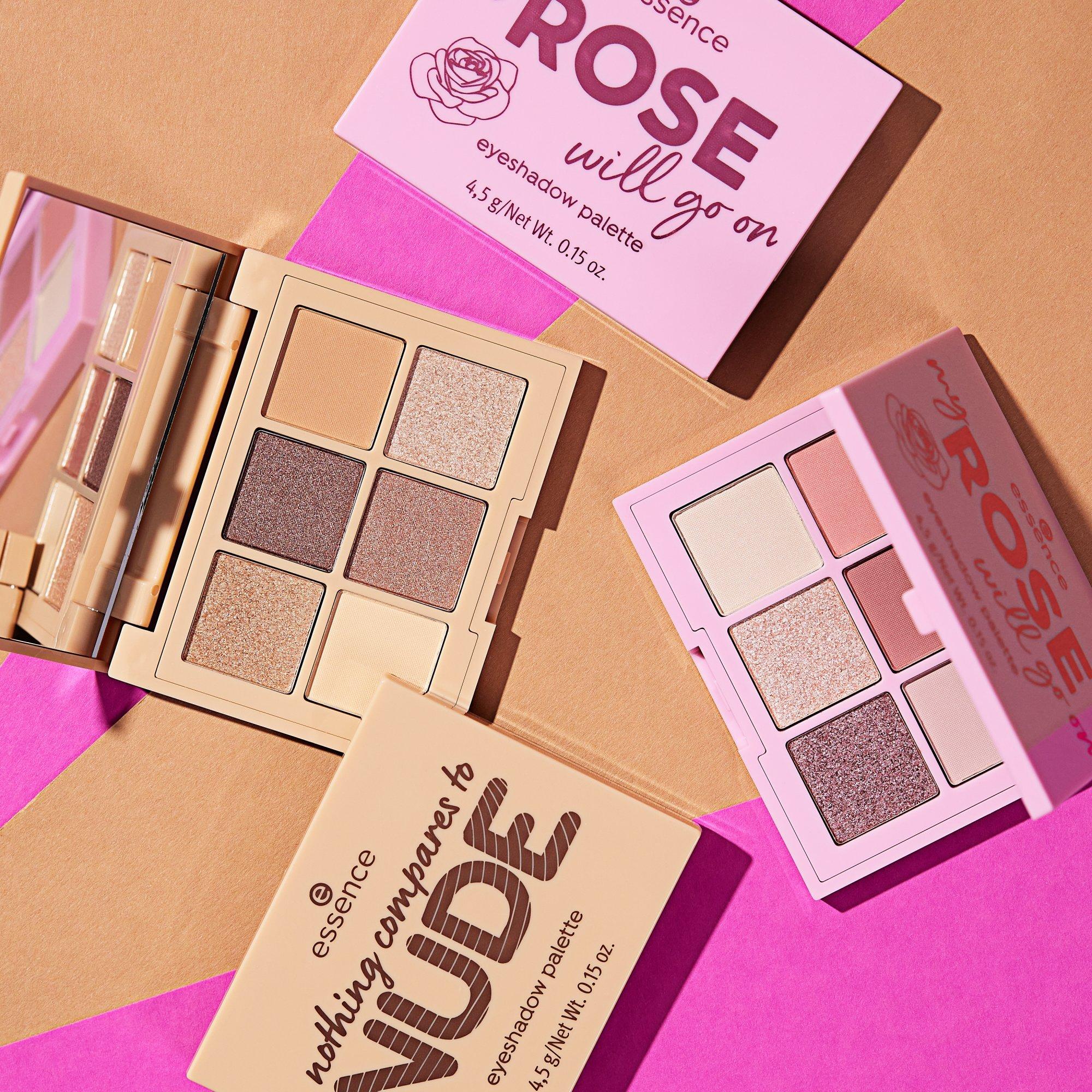 my ROSE will go on eyeshadow palette