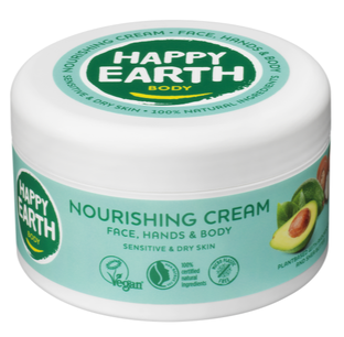 Happy Earth 100% Natural Nourishing Cream 200ML