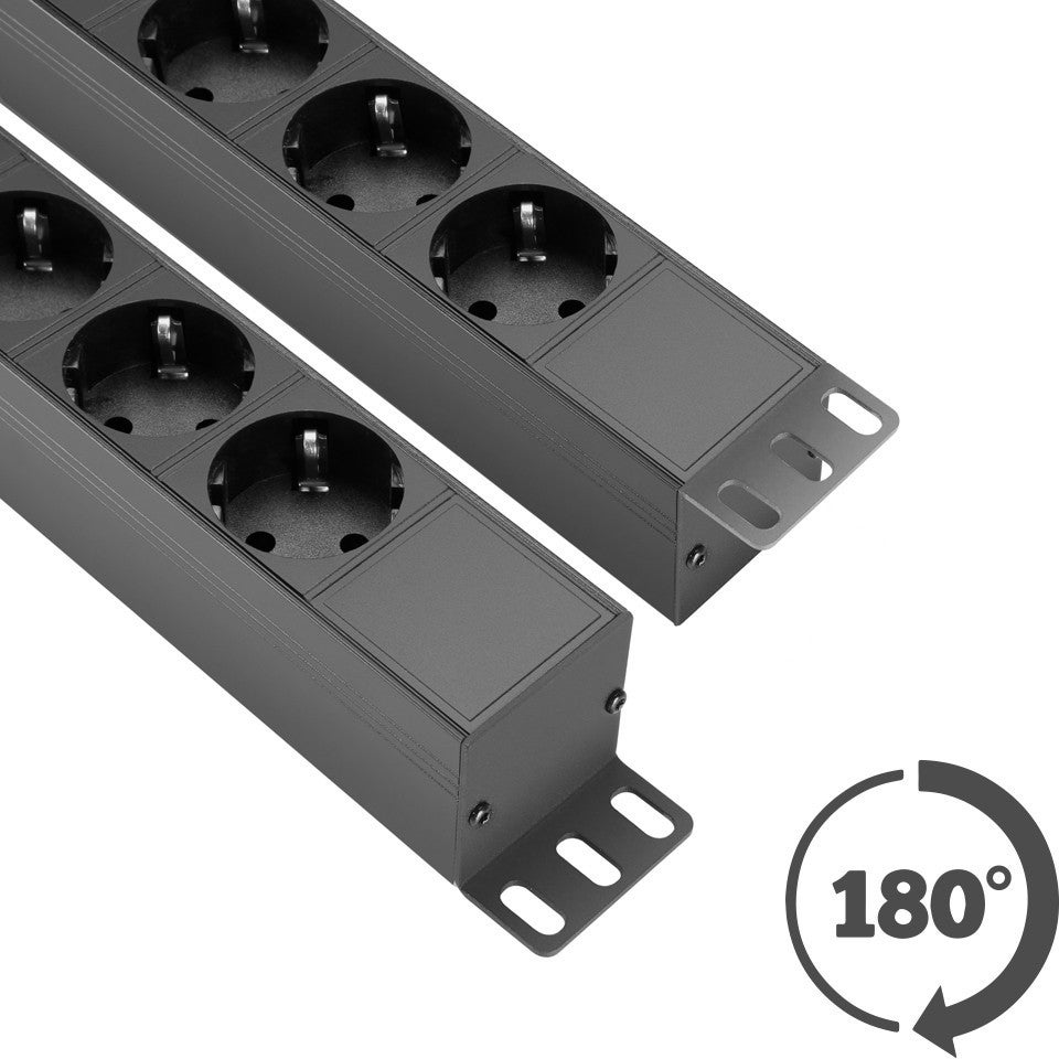 Adam Hall 87471T 19'' stroomverdeler met power twist connector