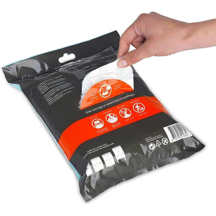 40st Brabantia afvalzakken code O 30 liter 44x76cm - 40 stuks (8710755124846)
