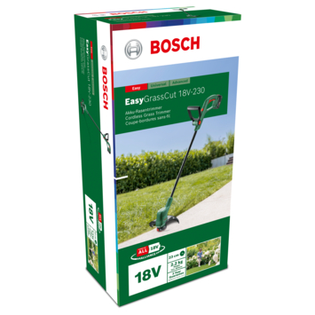 Bosch 18V trimmer Easygrasscut 23cm (Incl. 2,0Ah accu   lader)