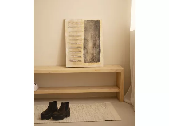 Peinture à l'huile décorative faite à la main sans cadre 100x150cm - ELENA - DECOWOOD